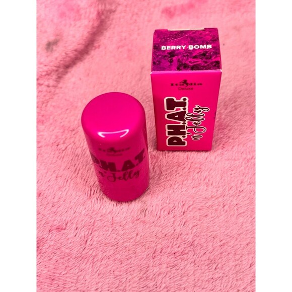 New! Berry Bomb Lip and Cheek tint Italia Deluxe PHAT n’ Jelly BNIB NIB NWT - Picture 2 of 2